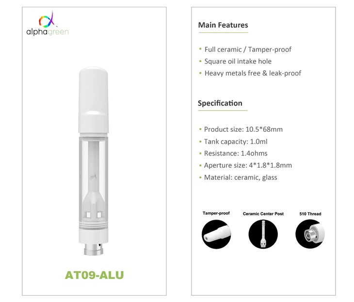 1g Thin Or Thick CBD Oil Ceramic Cartridge